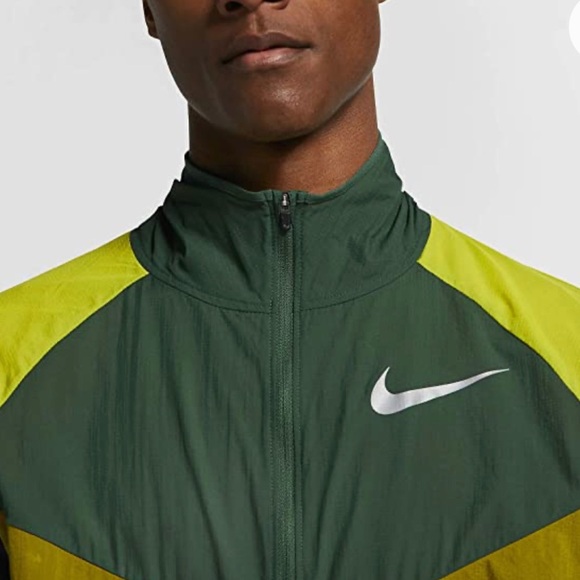 Nike Windrunner jacket green and yellow M - Picture 3 of 8